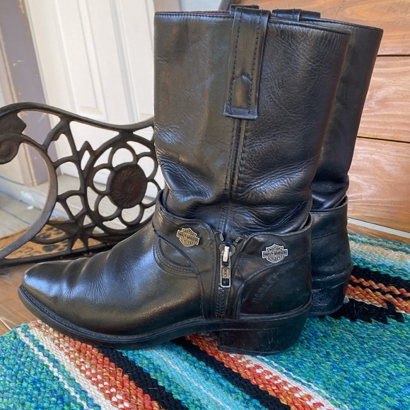 Harley Davidson ladies Moto Boots - Picture 13 of 14